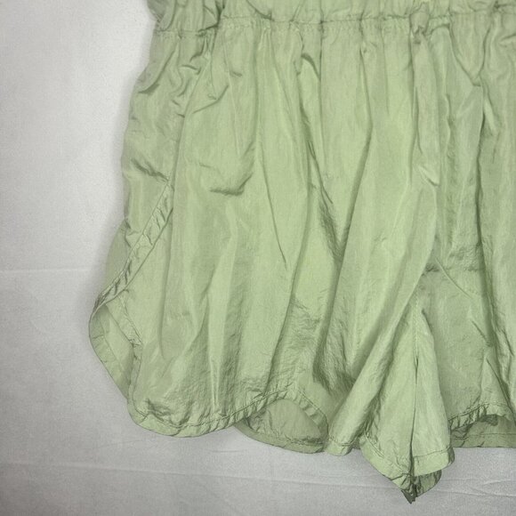 Free People Movement The Way Home Shorts Size M Mint Green High Rise Lined 2” - Picture 4 of 8